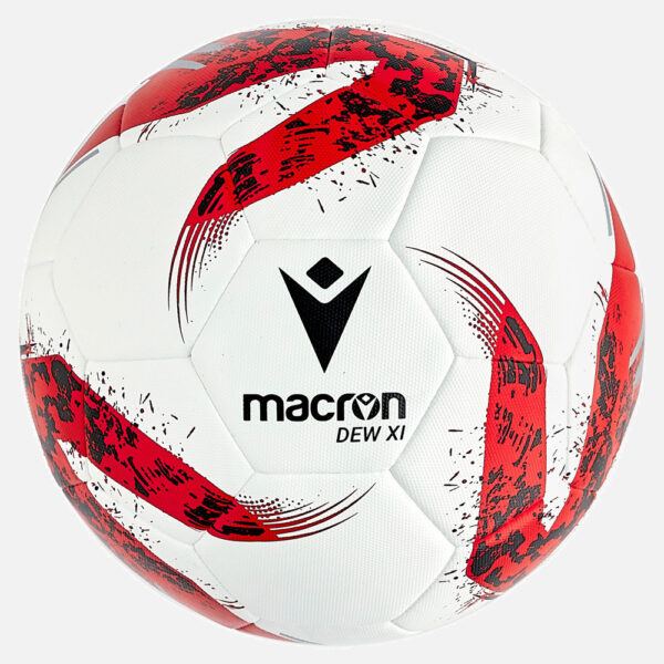 Dew XI matchday Fifa Quality bal N. 5 kleur wit/rood